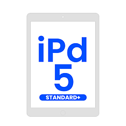 Standard+ iPad 5 (2017) Digitizer Assembly (SILVER)  (Home Button Pre-Installed)