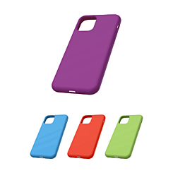 iPhone 11 Pro Max Soft Solid Silicone Case (Full Buttom Cover)