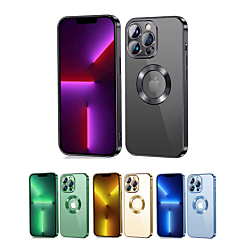 iPhone 12 / 12 Pro Shiny Wireless Charging Clear Case