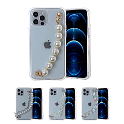 iPhone 12 Pro Max Fashion Pearl Bracelet Clear
