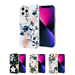 iPhone 12 Pro Max Flower Design TPU Case