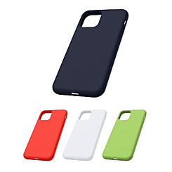 iPhone 12 Pro Max Soft Solid Silicone Case (Full Buttom Cover)
