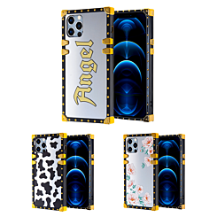 iPhone 12 Pro Max Square Case with Mirror Design