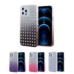 iPhone 12 Pro Max Thick TPU Case with Crystals