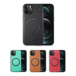 iPhone 12 Pro Max Wireless Charging Full Leather Case