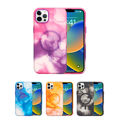 iPhone 12/12 Pro Full Ink Painting Wireless Charging Case