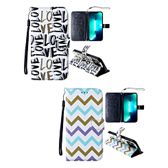 iPhone 13 Pro Printed Design Sport Wallet Case