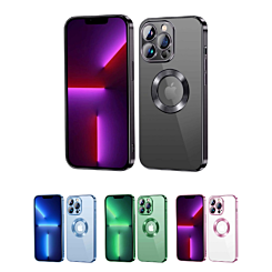 iPhone 13 Pro Shiny Wireless Charging Clear Case