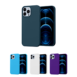 iPhone 13 Pro Soft Solid Silicone Case (Full Buttom Cover)