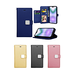 iPhone 14 Pro Elegant Leather Wallet Case