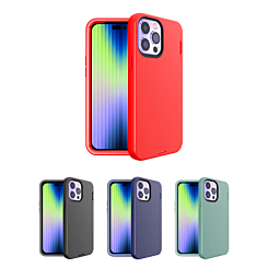 iPhone 14 Pro Max Silicone Design Heavy Duty Case