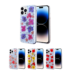 iPhone 14 Pro Real Flower Case