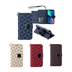 iPhone 15 Pro Max Leather Wallet Case with Card Slot