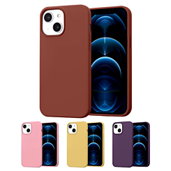 iPhone 15 Soft Solid Silicone Case (Full Buttom Cover)
