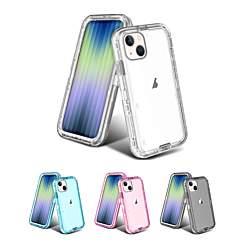 iPhone 15 Transparent Shockproof Case