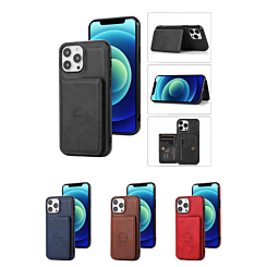iPhone 7G / 8G / SE 2020 Leather Pocket Wallet Magnetic Case