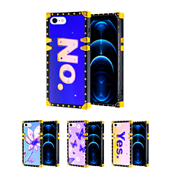 iPhone 7G / 8G / SE 2020 Square Case with Blue Light Design
