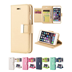 iPhone 8P / 7P Design Wallet with Extra Pocket Case