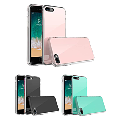 iPhone 8P / 7P Luxury Back Glass with Ultra Hybrid Air Cushion Technology Case