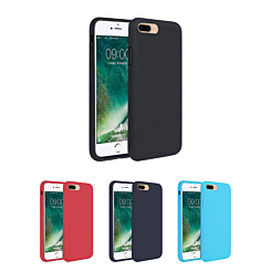 iPhone 8P / 7P Soft Solid Silicone Case (Full Buttom Cover)