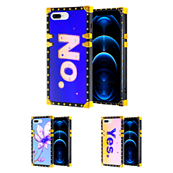 iPhone 8P / 7P Square Case with Blue Light Design