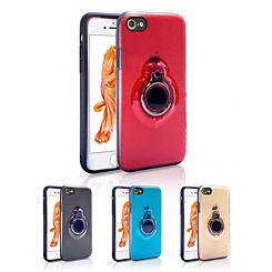 iPhone 8P / 7P TPU Design Magnet Case with I - Ring