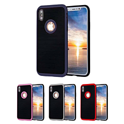 iPhone X / XS Brushed hybrid Armor Protective Case