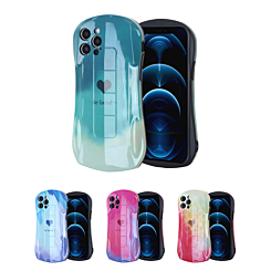 iPhone XR Be Loved Heart Pattern Silicone Case