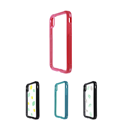 iPhone XR Clear Pattern Protective Case