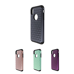 iPhone XR Diamond Rhinestone Dual Layer Hybrid Case