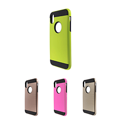 iPhone XR Hybrid Metal Brushed Shockproof Case Cover
