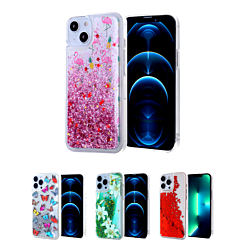 iPhone XR Liquid Quicksand Glitter Cover Case