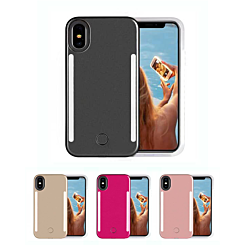 iPhone XR Selfie Case LED Light Up Front & Back (Version 2)