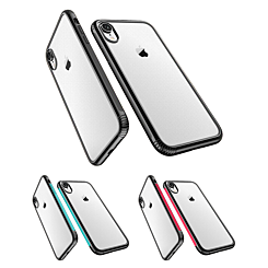iPhone XR Shockproof Transparent Soft Gel TPU Case