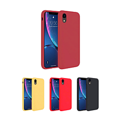 iPhone XR Soft Solid Silicone Case (Full Buttom Cover)