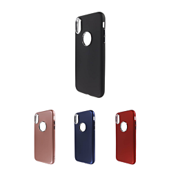 iPhone XR Super Slim TPU Case with Metal Desing Border