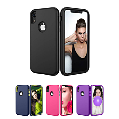 iPhone XR Three Layer Heavy Duty Shockproof Anti-Scratch Protective Case
