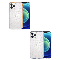 iPhone XR Transparent Shining Heavy Duty Case