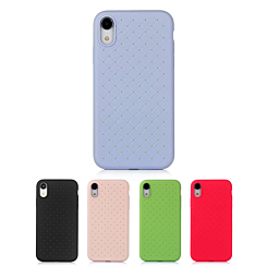 iPhone XR Wicker Design Silicone Cases