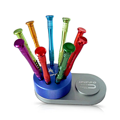 IPIPPO Rotating Magnetic Mounting Screwdriver Storage Holder / Blue (Only Ground Shipping) (Not Returnable)