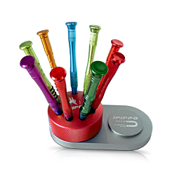 IPIPPO Rotating Magnetic Mounting Screwdriver Storage Holder / Red (Only Ground Shipping) (Not Returnable)