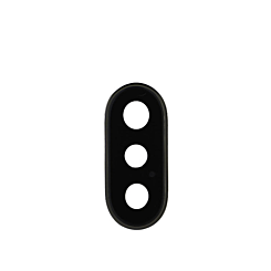 Order the Back Camera Lens with Bracket for iPhone X in Black.
