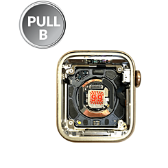 Housing for iWatch Series 4 (40mm) (GPS & Cellular / Small Components) (STAINLESS STEEL GOLD) (OEM Pull B Grade)