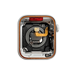 Housing for iWatch Series 6 (40mm) (GPS & Cellular / Small Components) (SILVER) (OEM Pull)