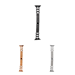iWatch (38/40/41mm) Metal Stainless Steel Strap with Diamond Band