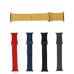 iWatch (38/40/41mm) Leather Loop Band with Magnet Closure