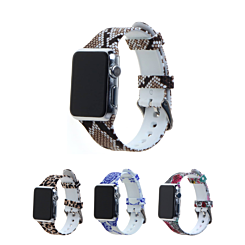 iWatch (38/40/41mm) Pattern Printed Silicone Watch Band