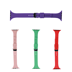 iWatch (38/40/41mm) Silicone Strap Band with Clasp