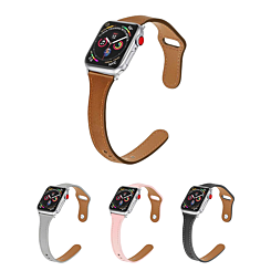 iWatch (38/40/41mm) Thin Genuine Leather Band