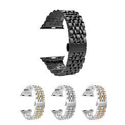 iWatch (42/44/45/49mm) Butterfly Buckle Stainless Steel Wrist Band